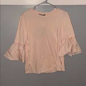 Cotton blush pink blouse!
